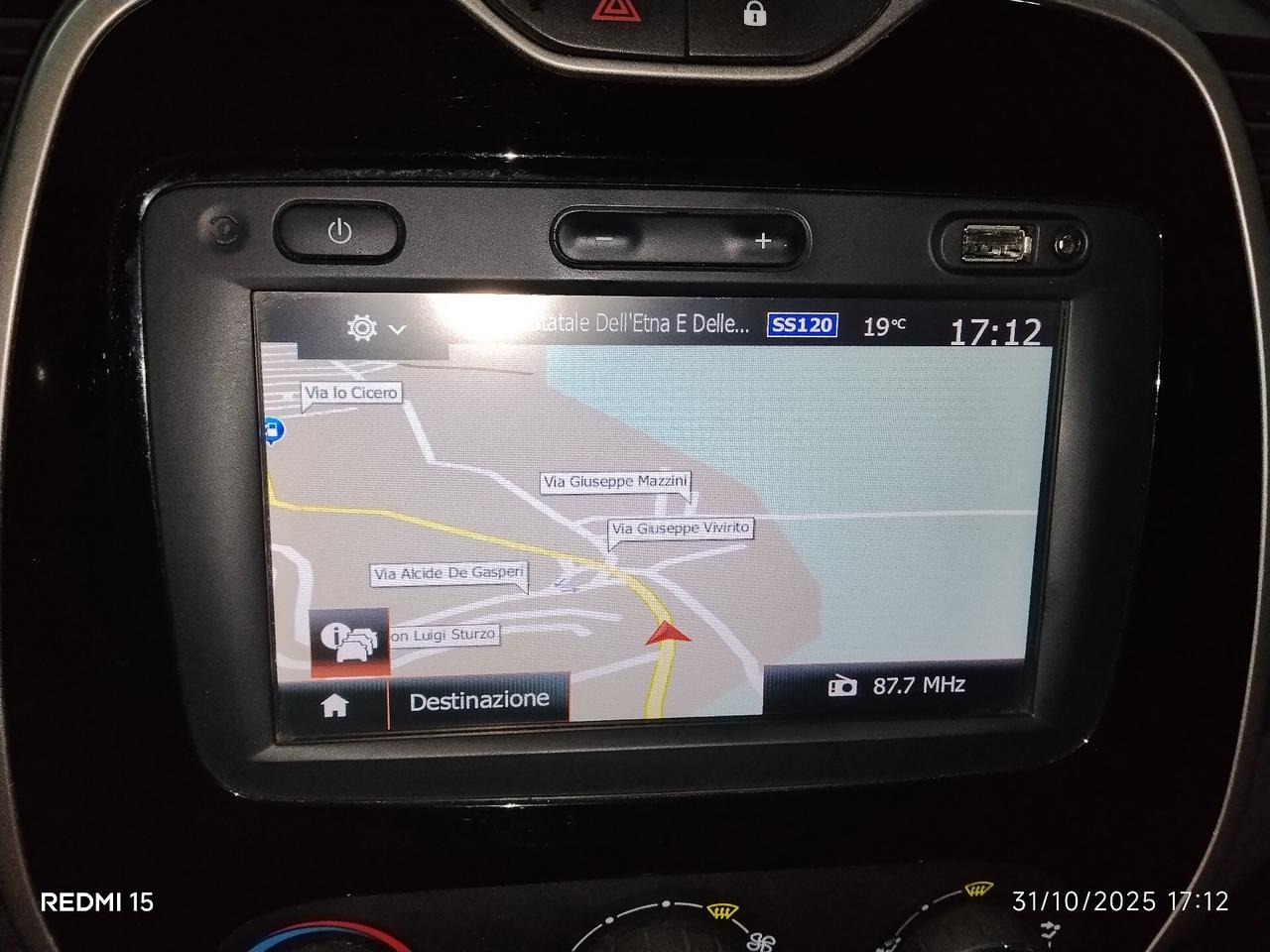 Renault Captur dCi 1.5 diesel 90 CV Start&Stop Energy Intens