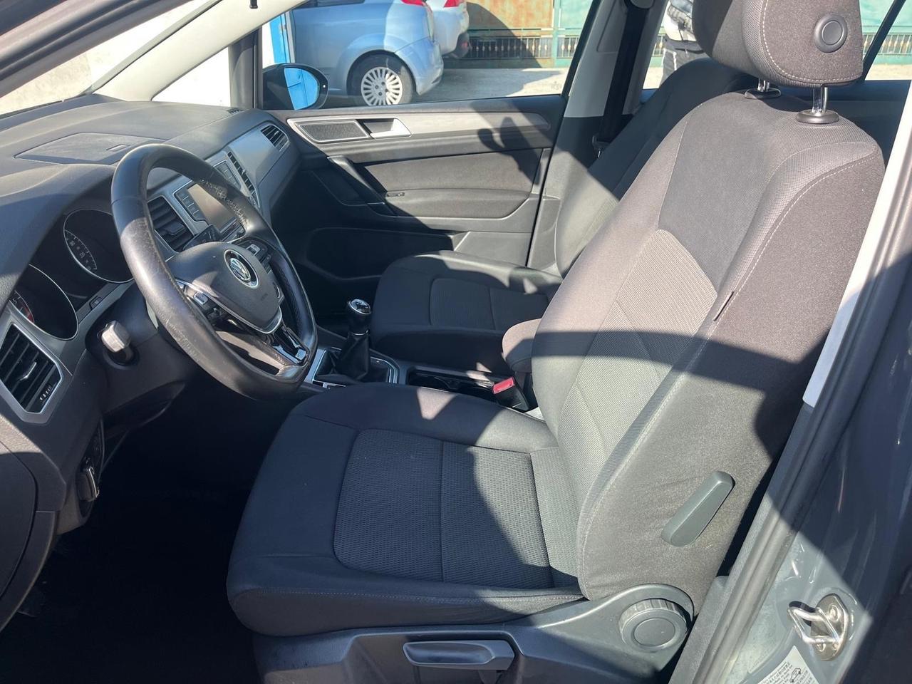 Volkswagen golf sportsvan 1.6 tdi/euro 6-full-2016