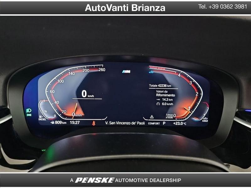 BMW Serie 5 520d 48V xDrive Touring Msport