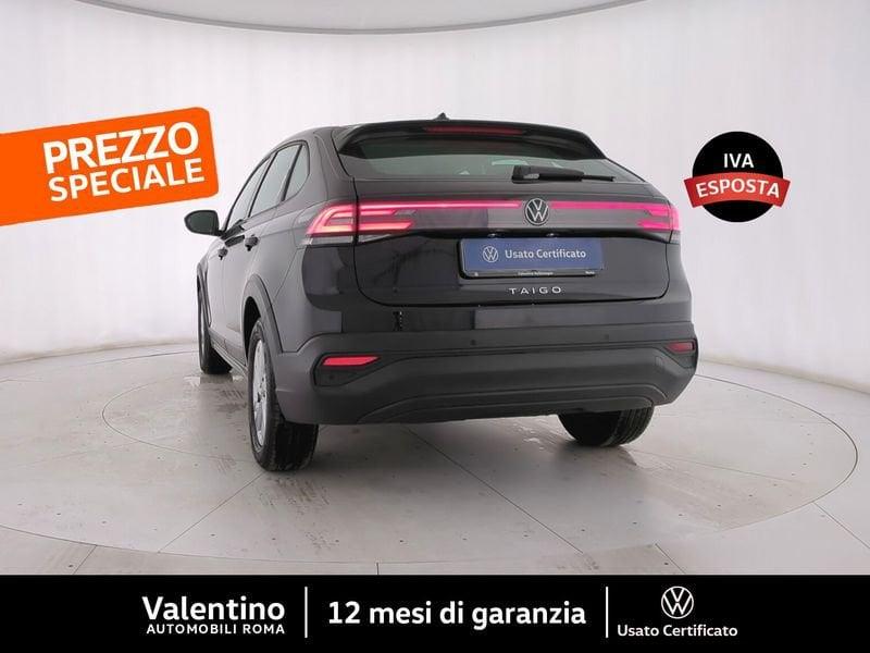 Volkswagen Taigo 1.0 TSI 110 CV Life