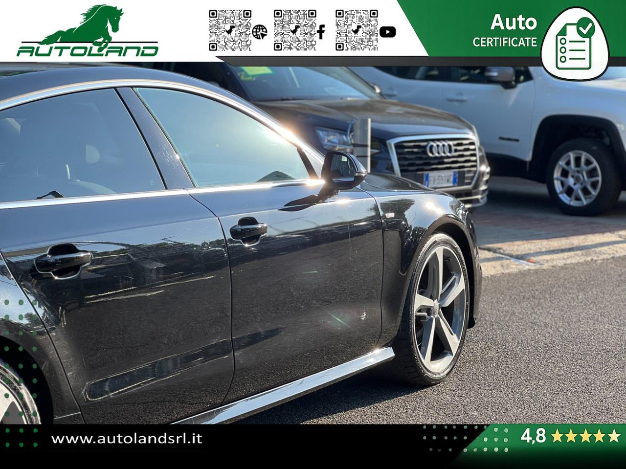 Audi A7 Sportback 3.0 tdi quattro 272cv S-Line ACC - 20" - Frecce Dinamiche