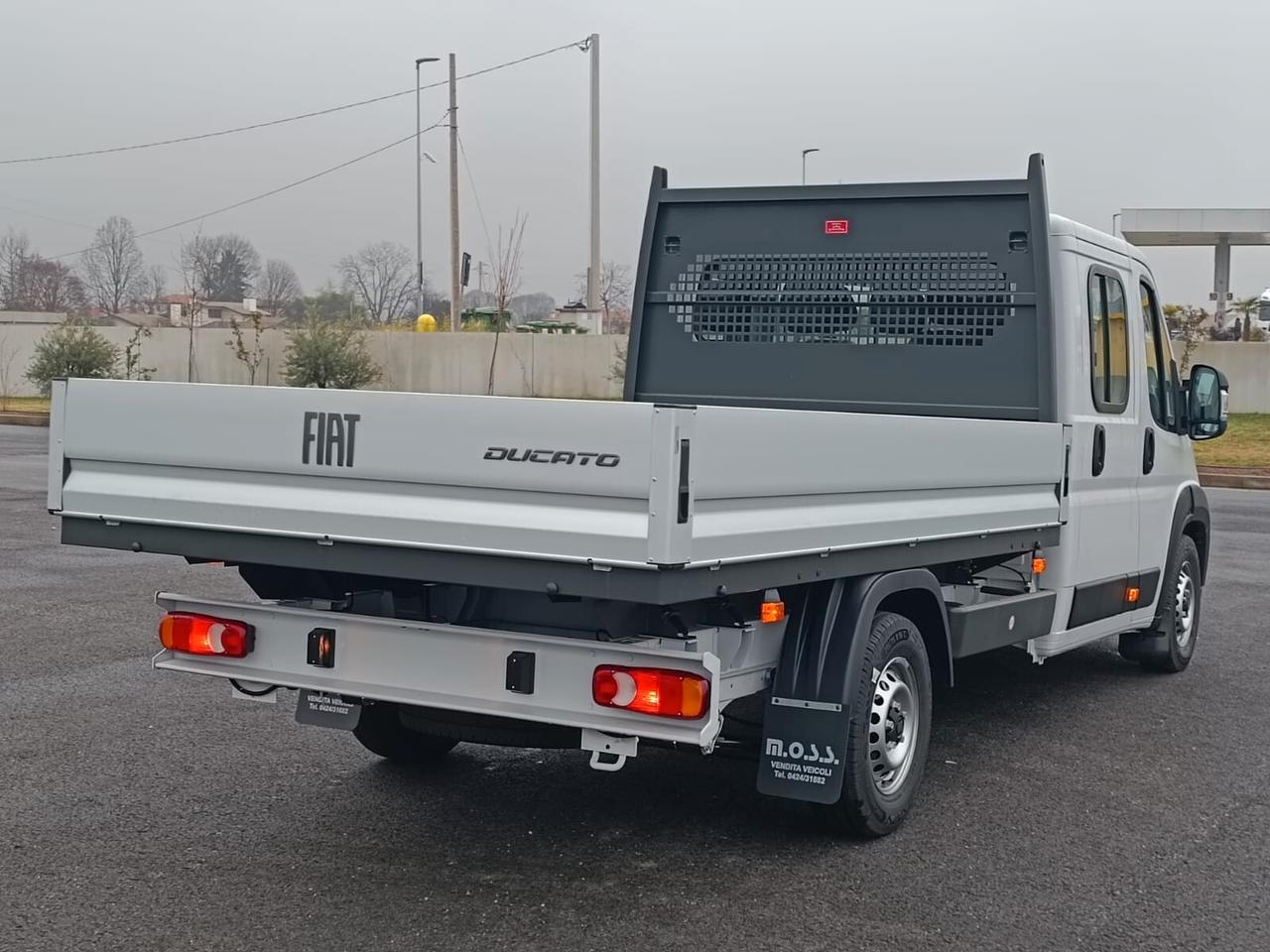 FIAT DUCATO doppia cabina 7 Posti Cassone fisso da 3338