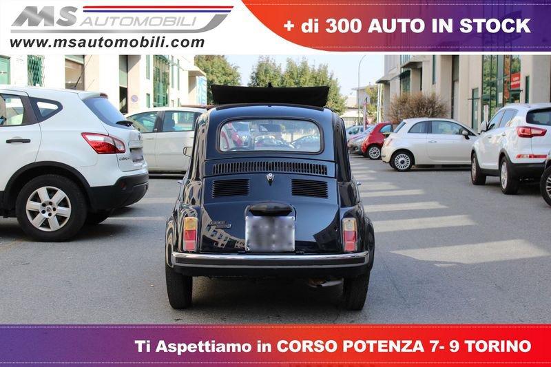 FIAT 500 L (d'epoca) LUSSO Targa e Libretto Originali