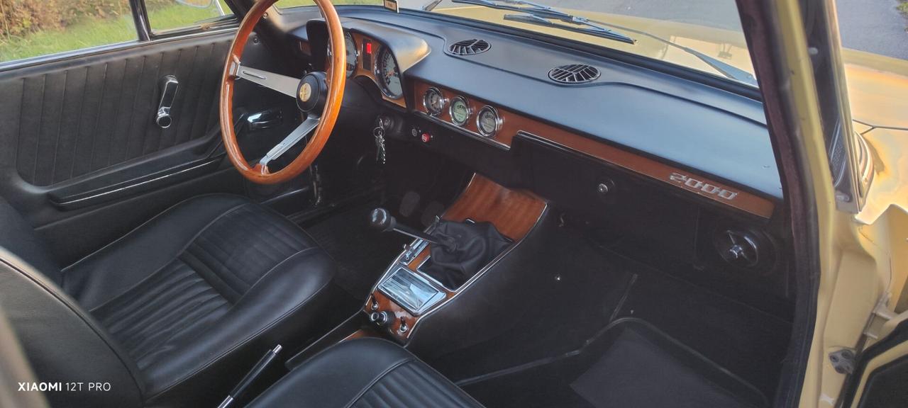Alfa Romeo 2000 131cv (ASI - TARGA ORIGINALE)