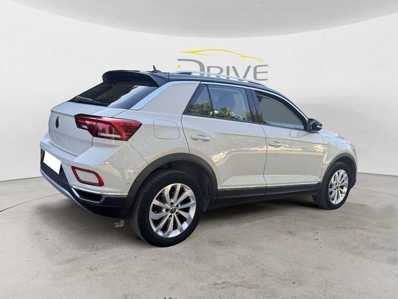 Volkswagen T-Roc T-Roc 1.0 tsi Style 110cv BICOLORE "ASCOT GREY" + GPL