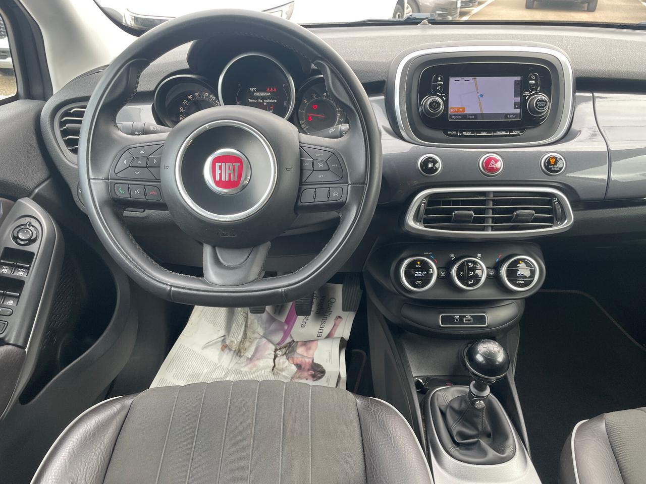 Fiat 500X 1.4 T-Jet 120 CV GPL Lounge-NAVIGATORE-PELLE-BIXENO