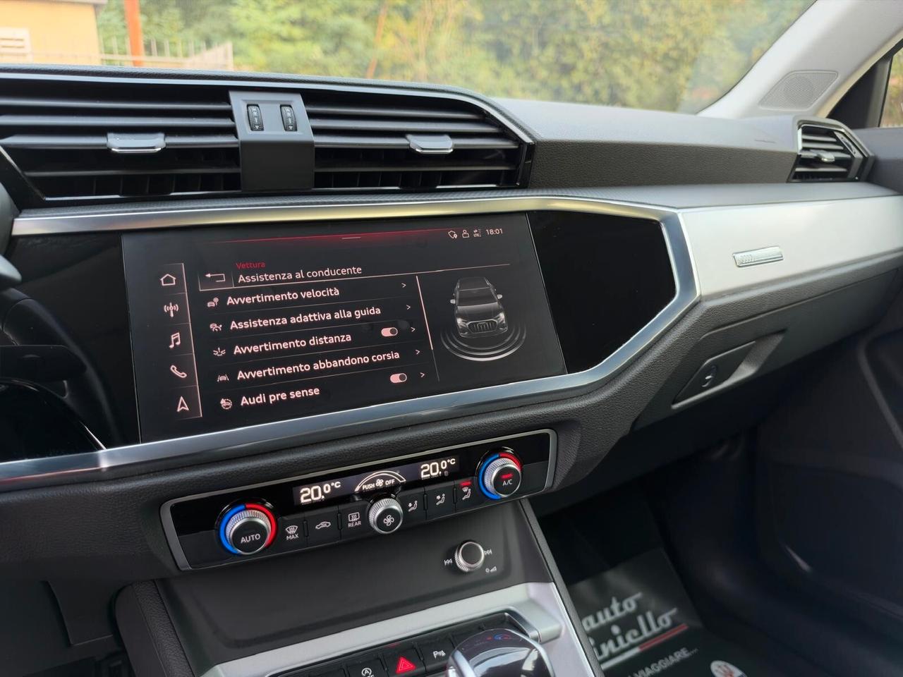 Audi Q3 35 TDI 150 CV S tronic IDENTITY BLACK - S-LINE FULL- MATRIX - MY 22