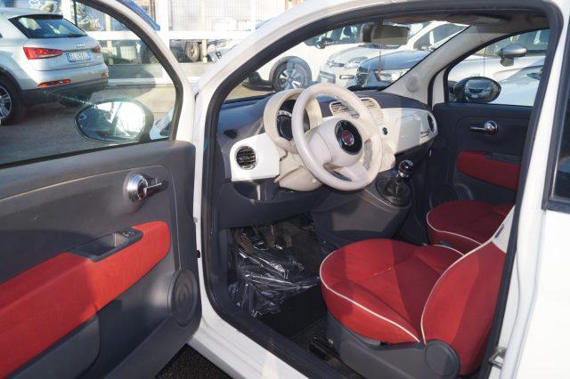 FIAT 500C C 1.2 Lounge TETTO IN TELA ROSSA