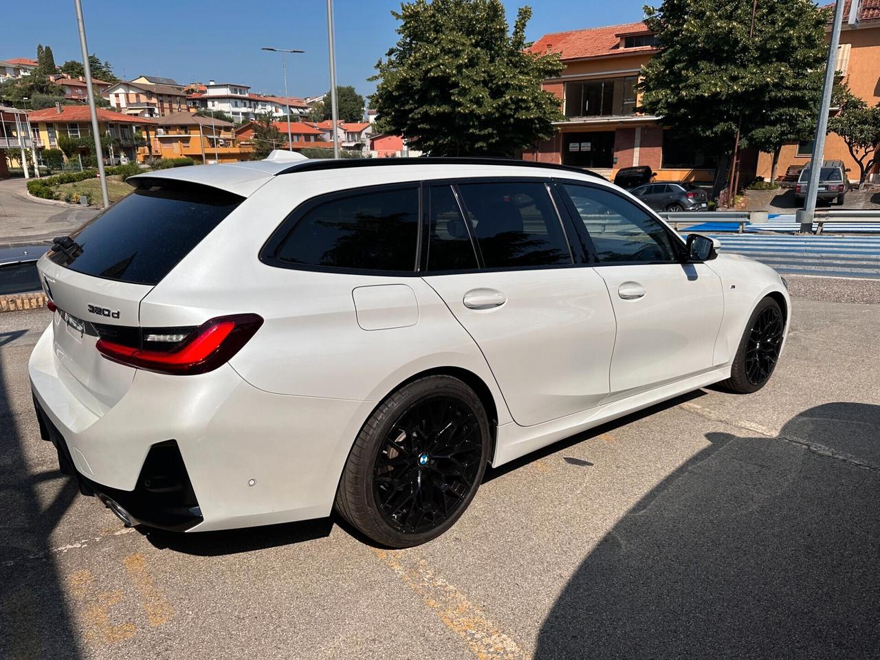 Bmw 320d 48V xDrive Touring Msport *PANORAMA *R19 *BLACK *HEAD-UP *PADDLE