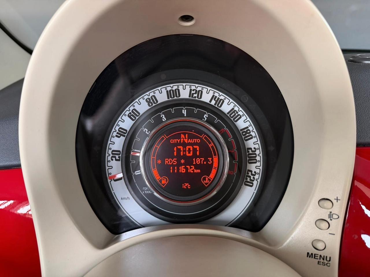 Fiat 500 CABRIO 1.2cc LOUNGE 69cv C/AUTOMATICO - 1 PROPRIETARIO