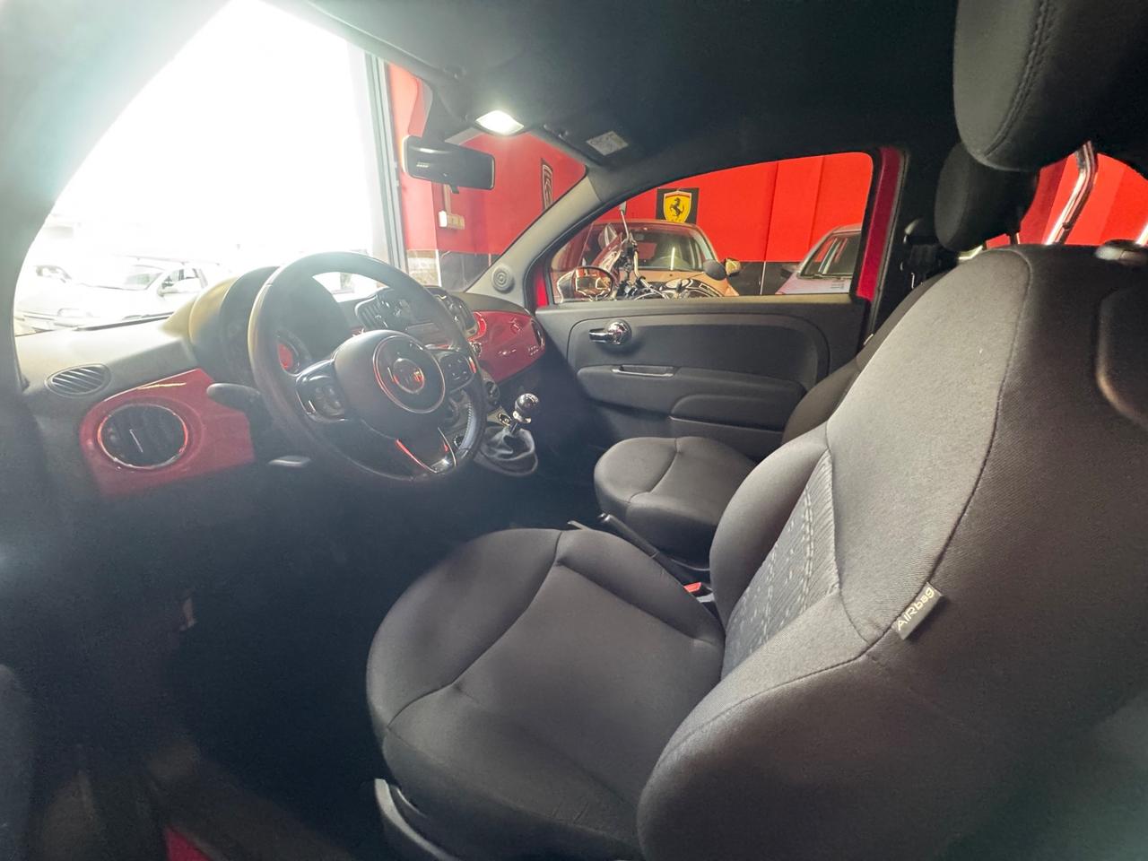 Fiat 500 1.0 Hybrid Red