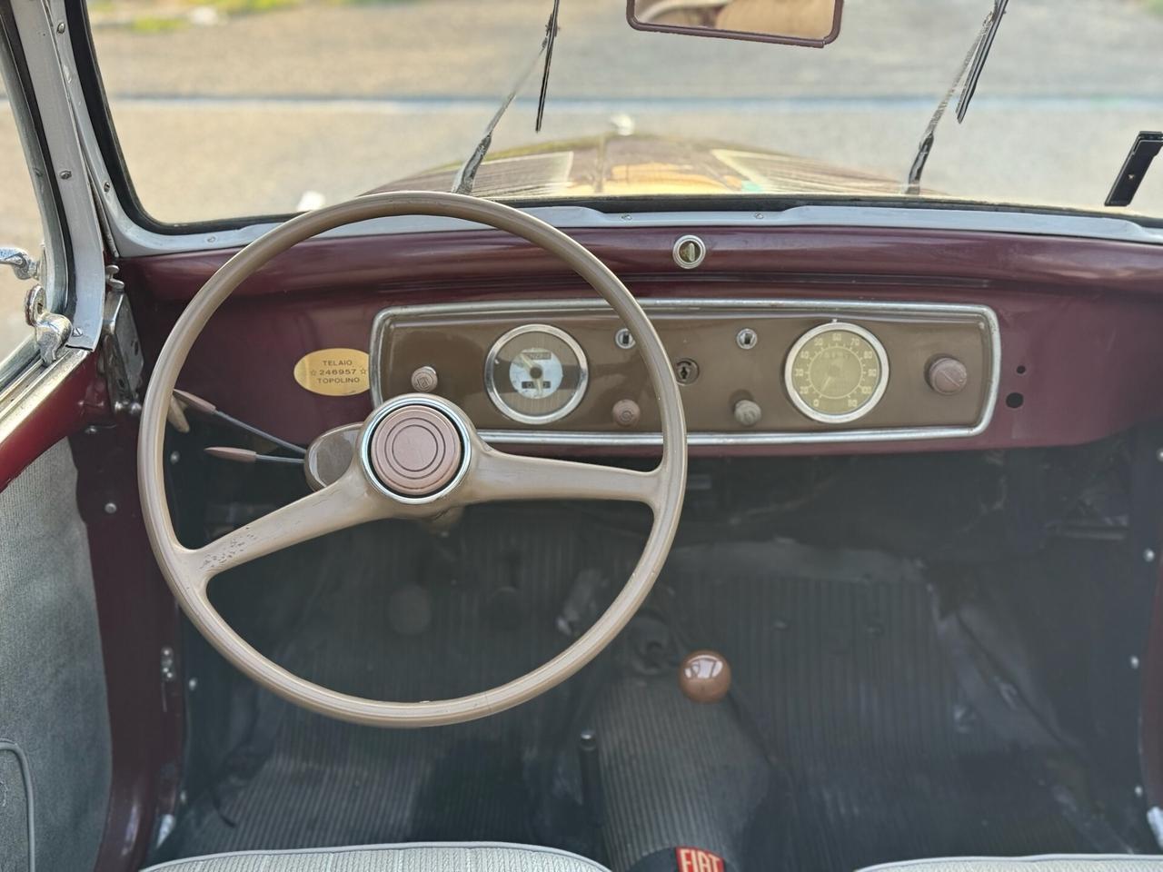 FIAT Topolino C 1951 carozzeria Alvaro ASI