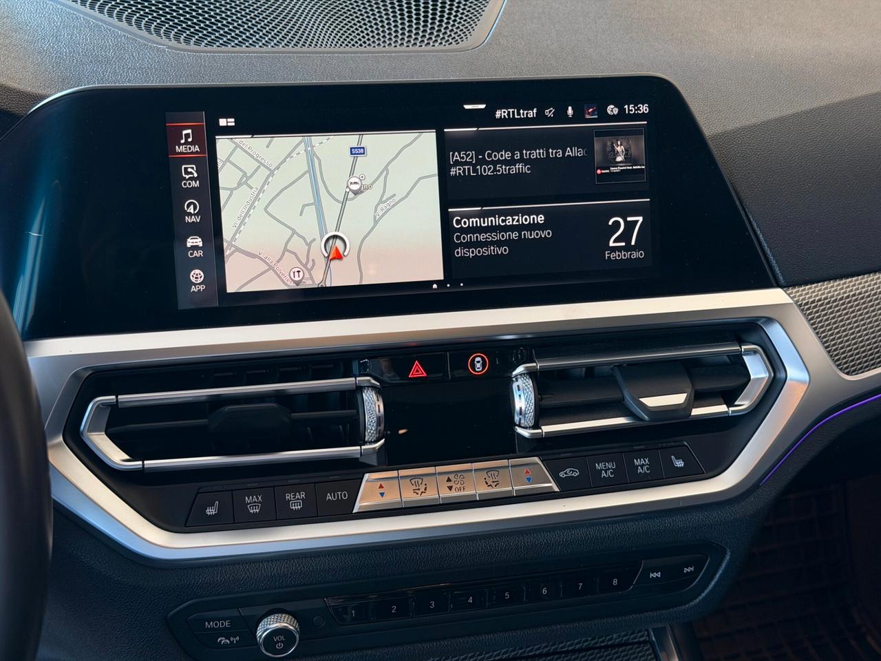 BMW 330d 3.0cc 265Cv Touring xdrive Msport auto gancio traino