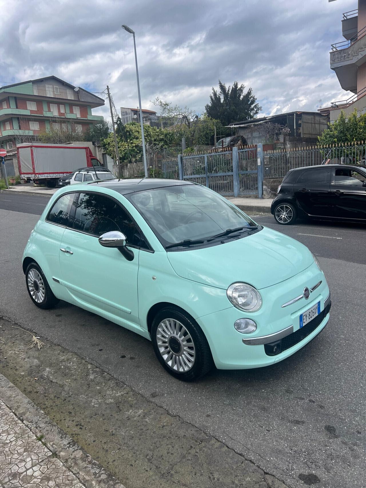 Fiat 500 1.2 benzina 2015 tagliandi certificati
