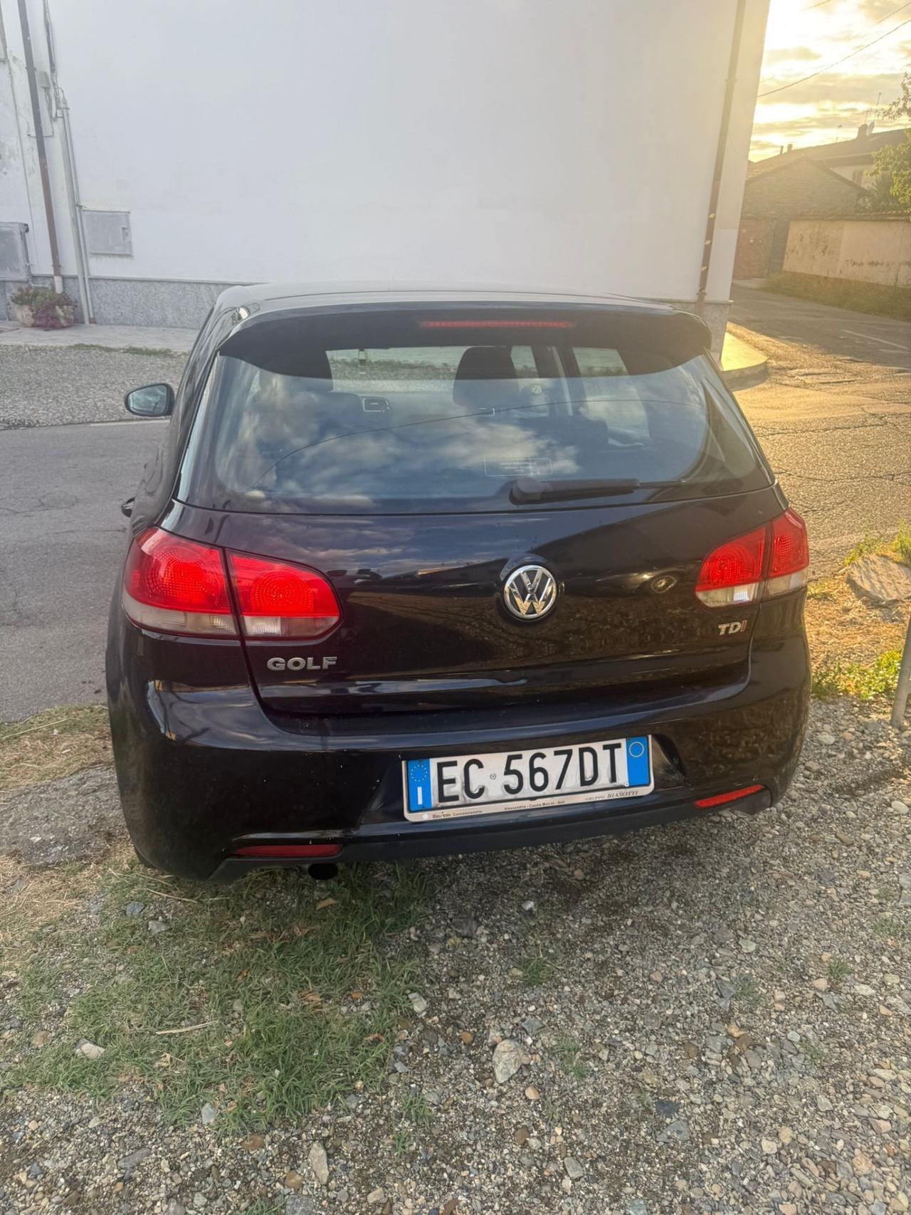 VW GOLF VI 1.6 DIESEL 105 CV
