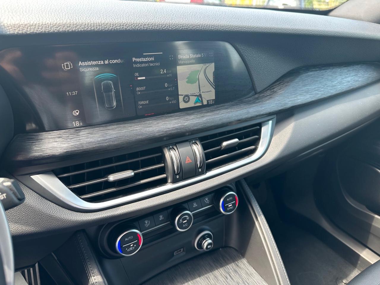 Alfa Romeo Stelvio 2.2 Turbodiesel 160 CV AT8 RWD Sprint