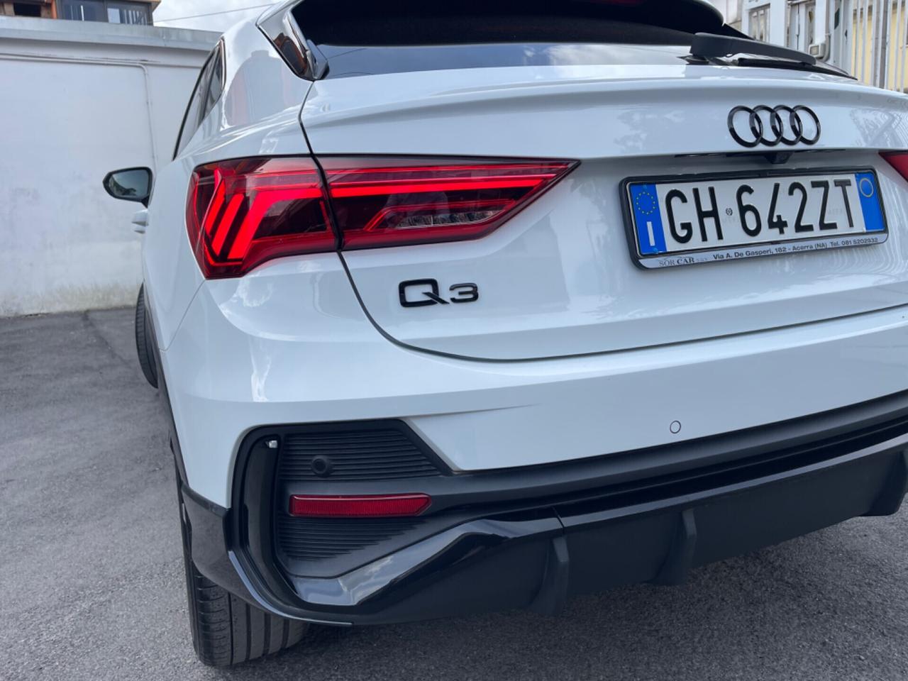 Audi Q3 SPB 35 TDI S tronic S line IDENTITY BLACK KM 86.000 CERTIFICATI!!!