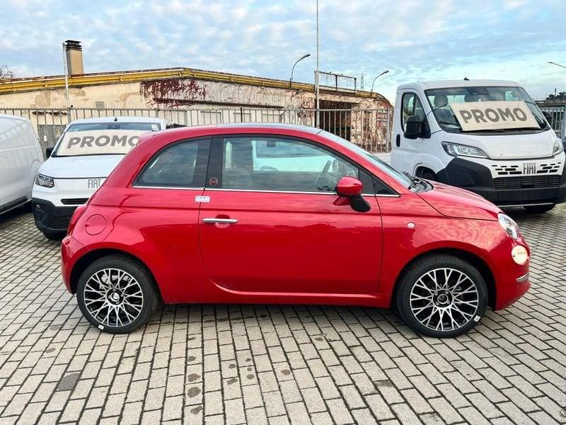 FIAT 500 1.0 Hybrid Red