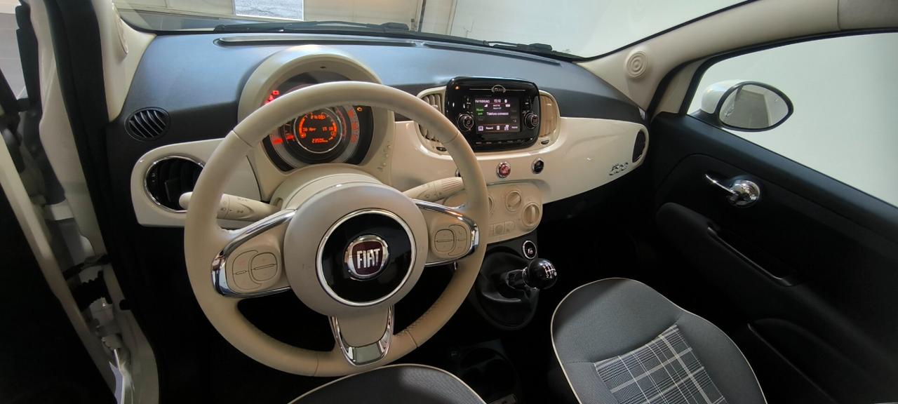 Fiat 500 1.2 lounge km23mila unipro ok neopatentati