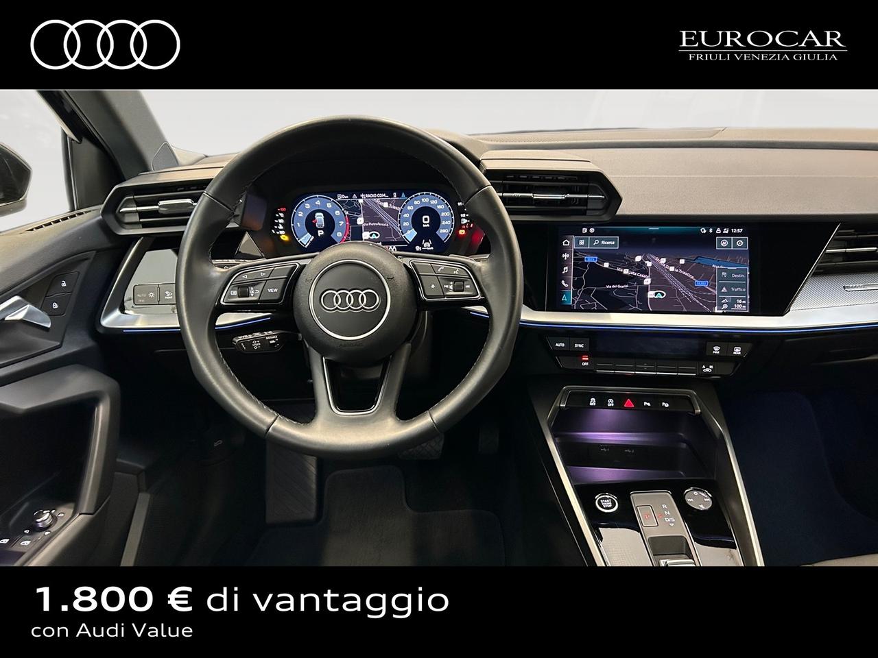 Audi A3 sportback 30 1.0 tfsi mhev business advanced s-tronic