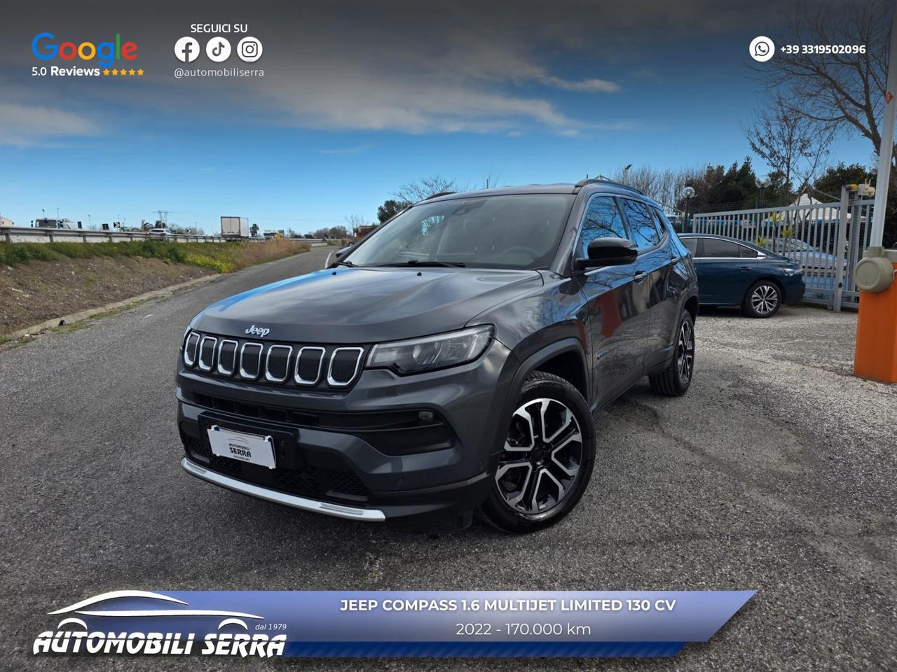 Jeep Compass 1.6 Multijet II 2WD Limited