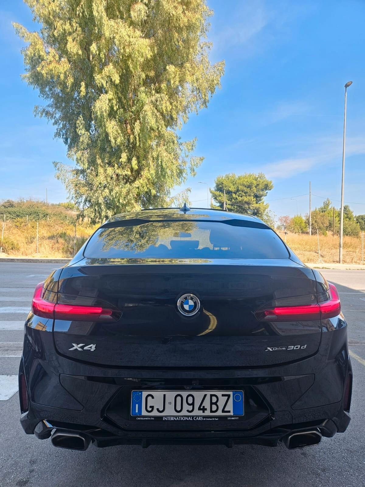 BMW X4 Msport xdrive 30d mhev 48V 249cv IVA ESPOSTA