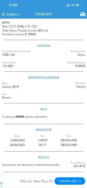 Bmw Serie 2 Gran Tourer 216d Grand Sport