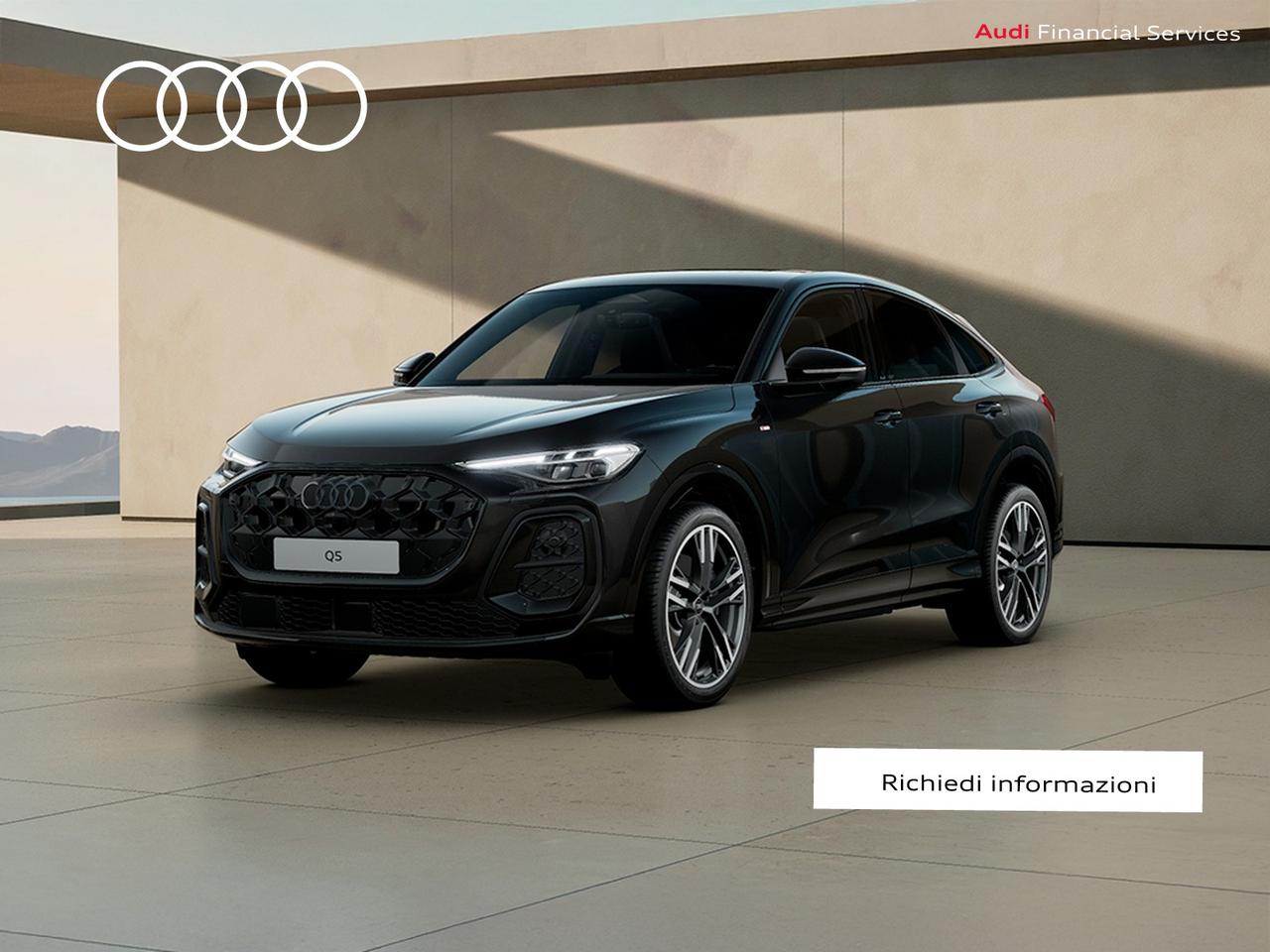 Audi Q5 sportback 2.0 tdi mhev+ s line edition quattro 204cv s-tronic