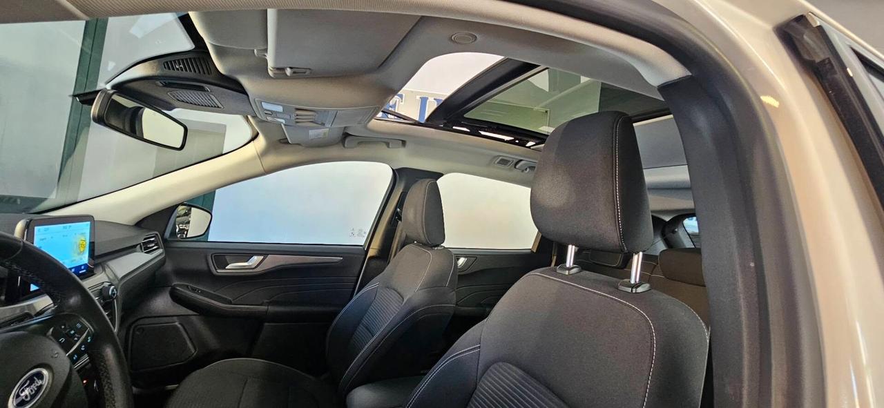 Ford Kuga 2.0 EcoBlue 150 CV aut. AWD Tetto panor. Aprib- Vern. Perla