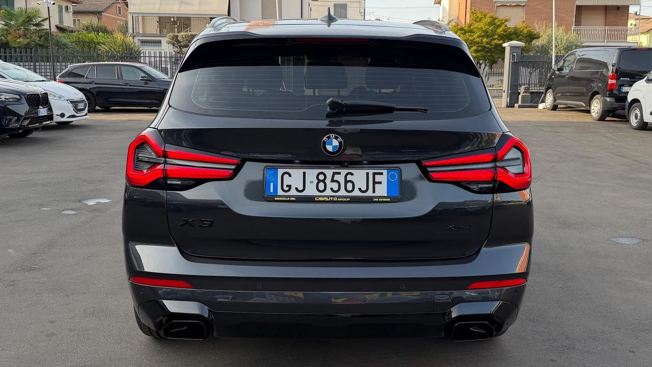 BMW X3 X-DRIVE 20D 48V 2.0 SPORT 190 CV - FULL LED, PELLE, TELECAMERE 360°