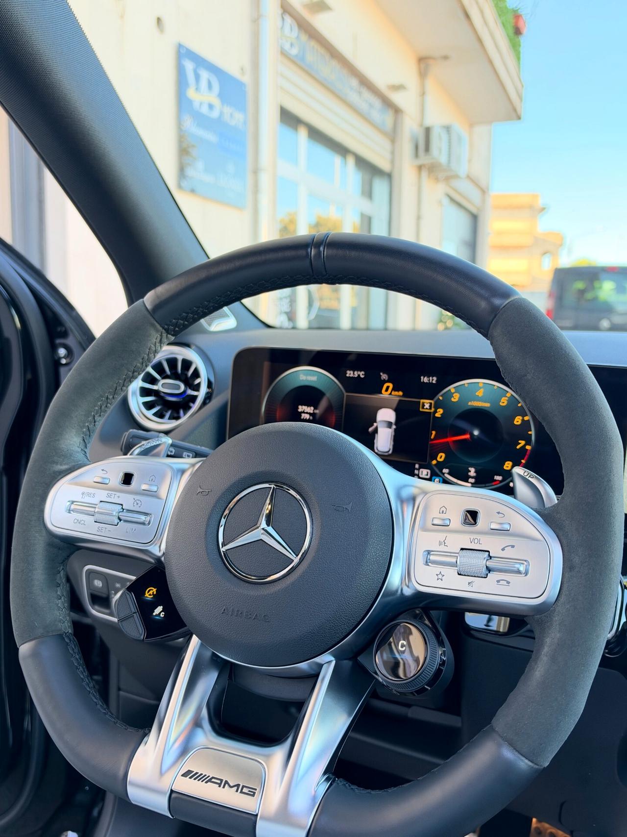 Mercedes-benz GLA 45 AMG S 4matic TURBO con TETTO APRIBILE,AMG PERFOMANCE,LUCI SOFFUSE,INTERNI IN PELLE AMG,VOLANTE AM