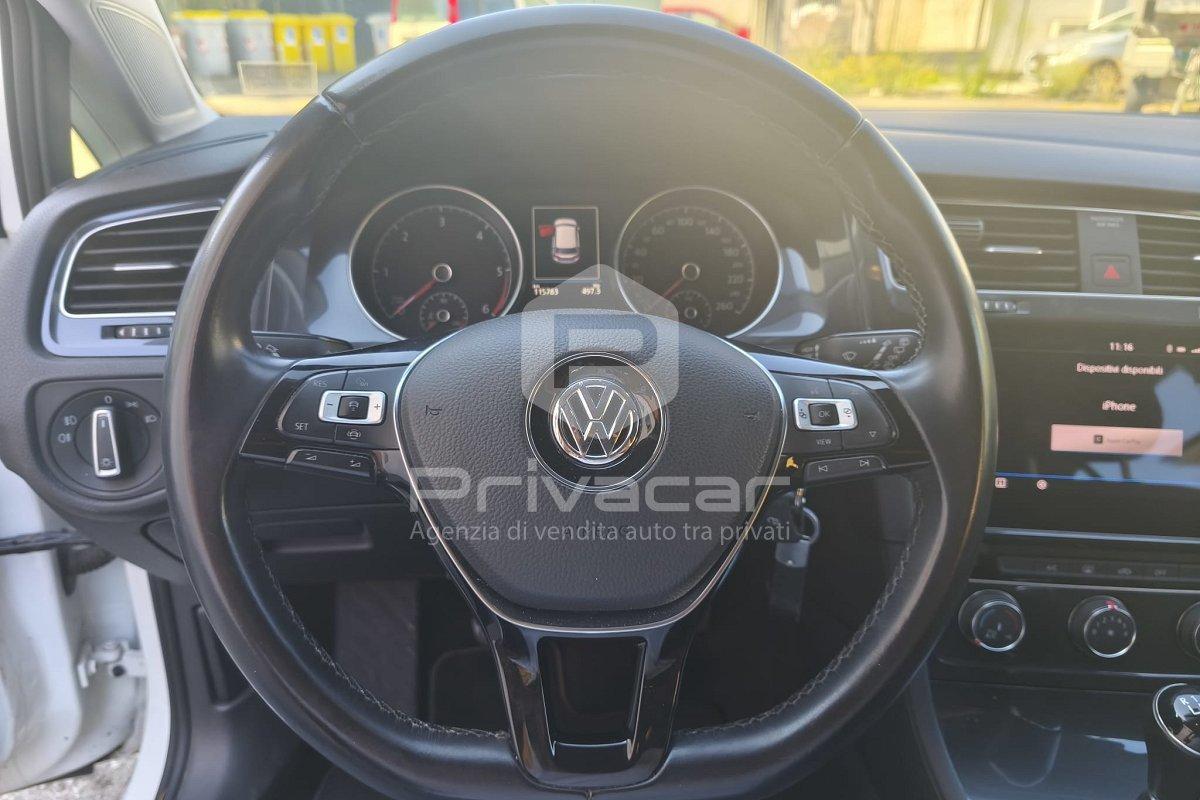 VOLKSWAGEN Golf 1.6 TDI 115 CV 5p. Business BlueMotion Technology