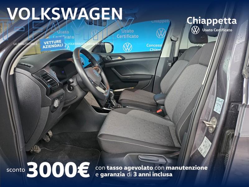 Volkswagen T-Cross 1.0 tsi life 95cv