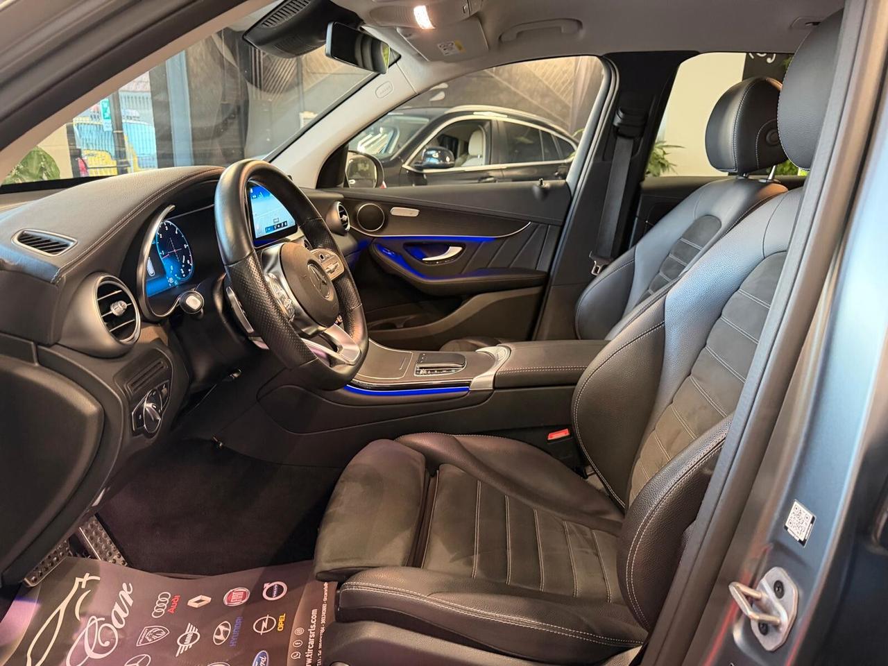 MERCEDES GLC 300D PREMIUM PLUS 4MATIC 2.0 245CV PELLE NAVI CAM ANNO 2021