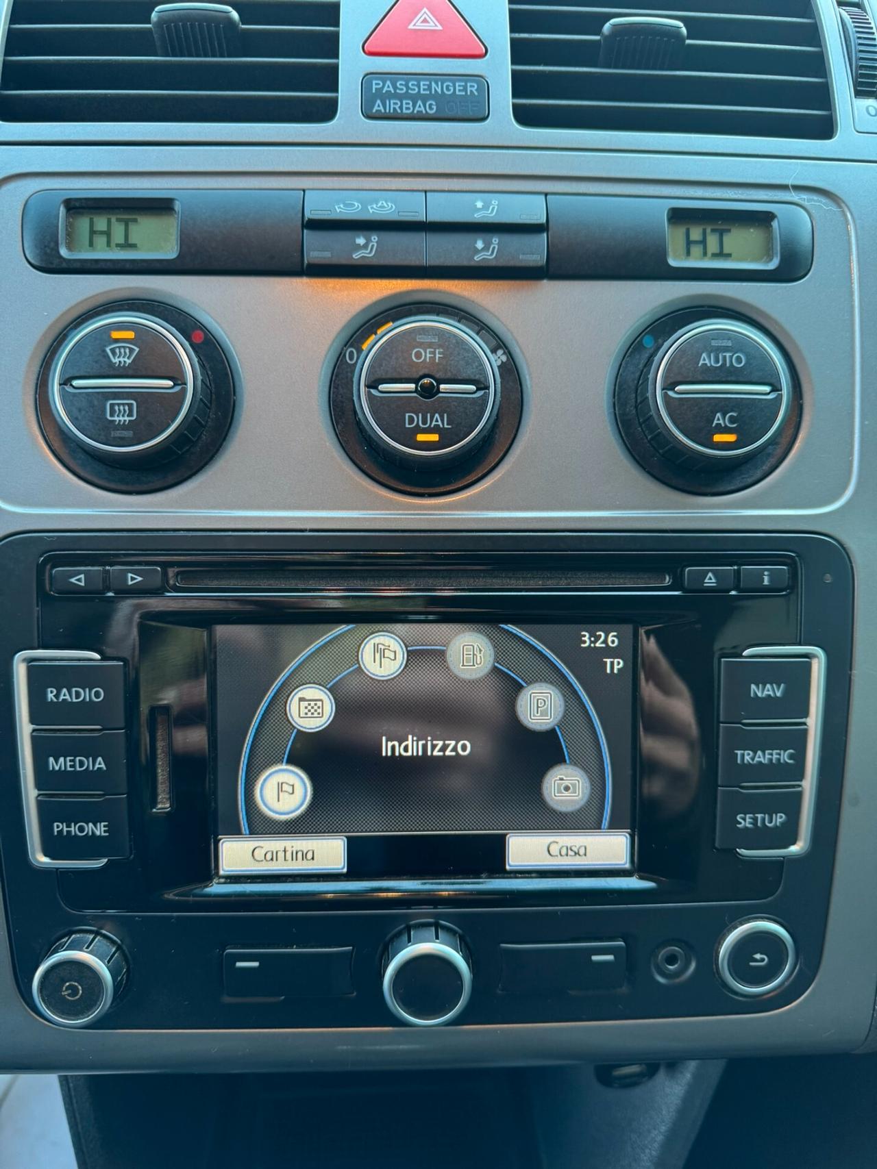 Volkswagen Touran 7 POSTI 1.6 Bifuel GPL ok neopat