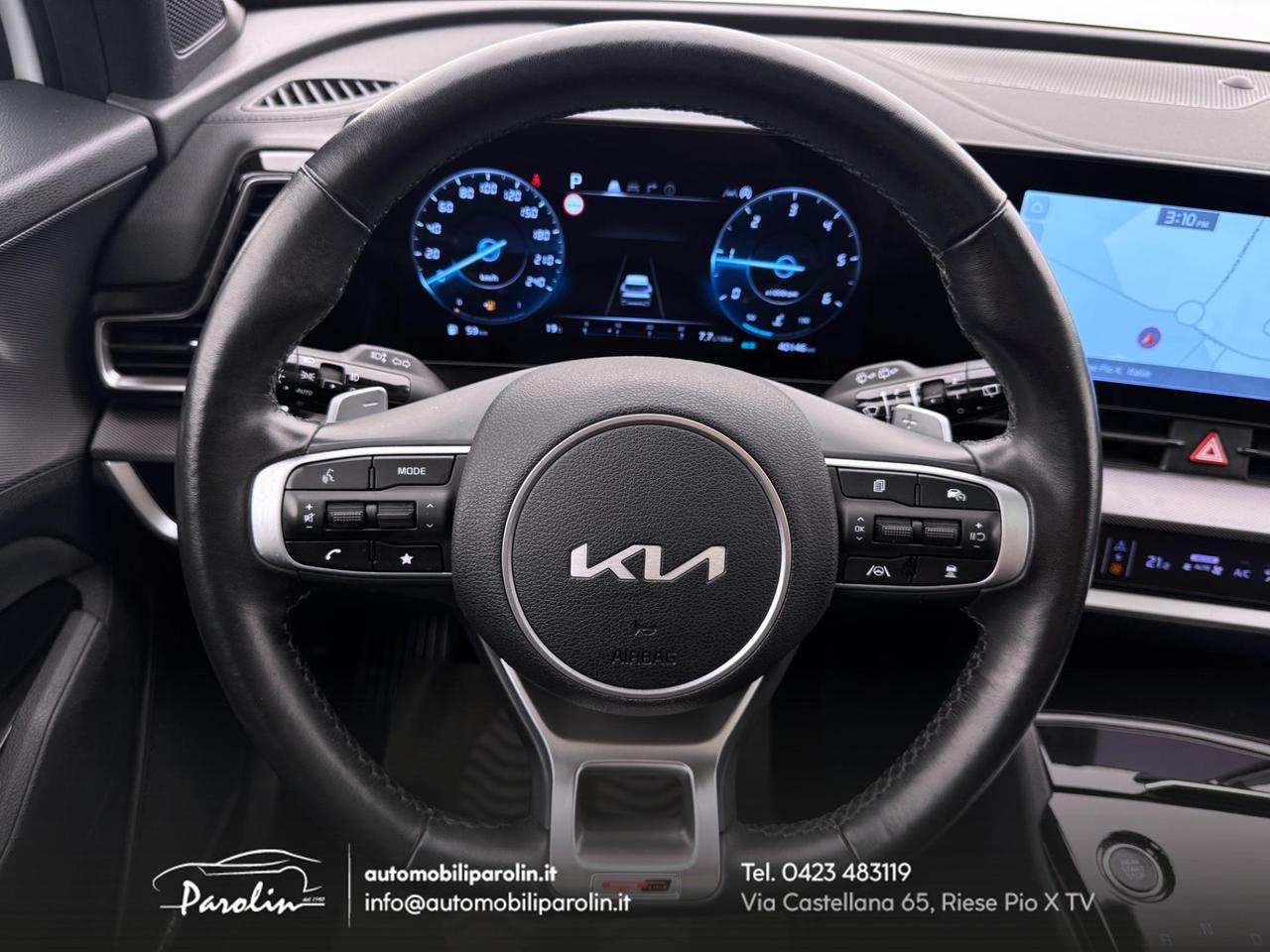 Kia Sportage 1.6 crdi mhev GT-line Plus awd dct Tetto-Gancio traino