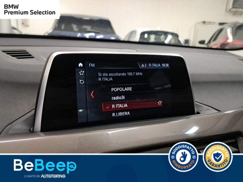 BMW X1 XDRIVE18D XLINE AUTO MY18