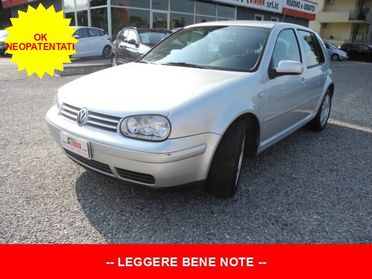 VOLKSWAGEN Golf 1.6 16v 105cv 5p. Comfortline - OK NEOPATENTATI