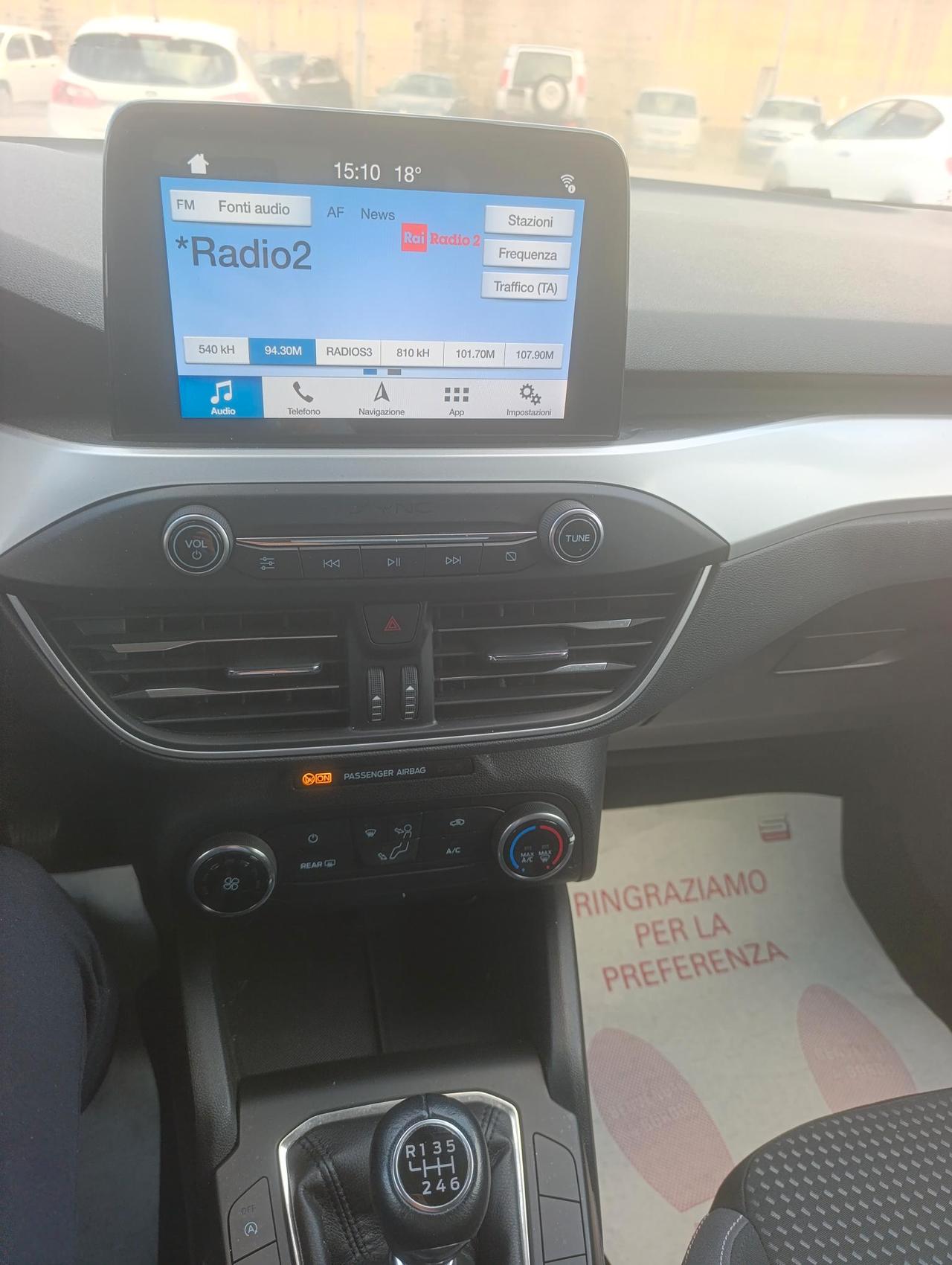 Ford Focus 5 Porte Focus 1.5 ecoblue Business s&s 120cv