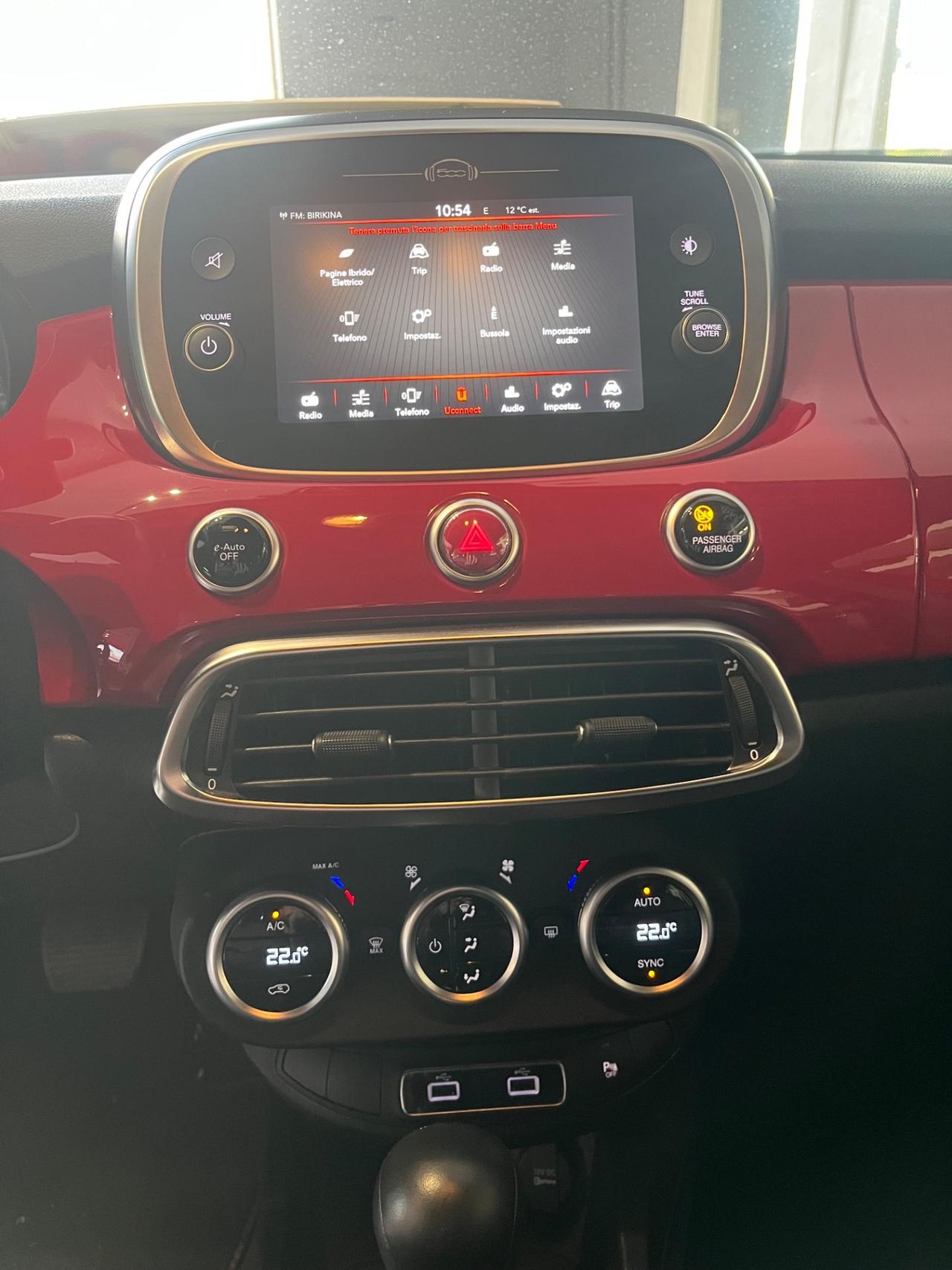 Fiat 500X 1.5 T4 Hybrid 130 CV DCT Red Automatica