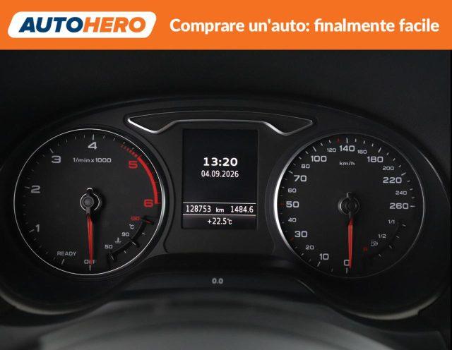 AUDI A3 SPB 2.0 TDI 184 CV quattro S tronic Sport