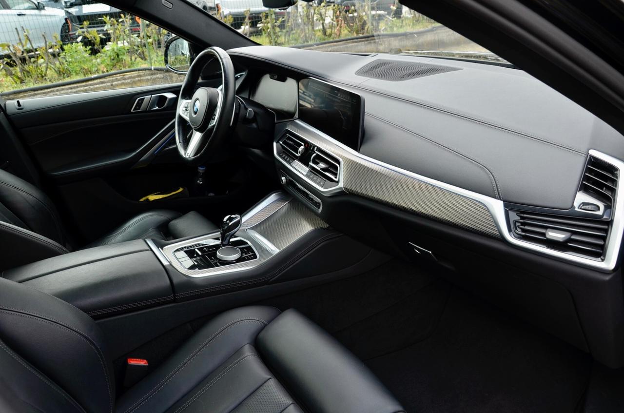 BMW X6 XDRIVE30d MHEV 48V MSPORT 286cv AUTO, FULL OPTIONAL, UFF ITALIANA, SERVICE BMW, EURO 6D, PERMUTE