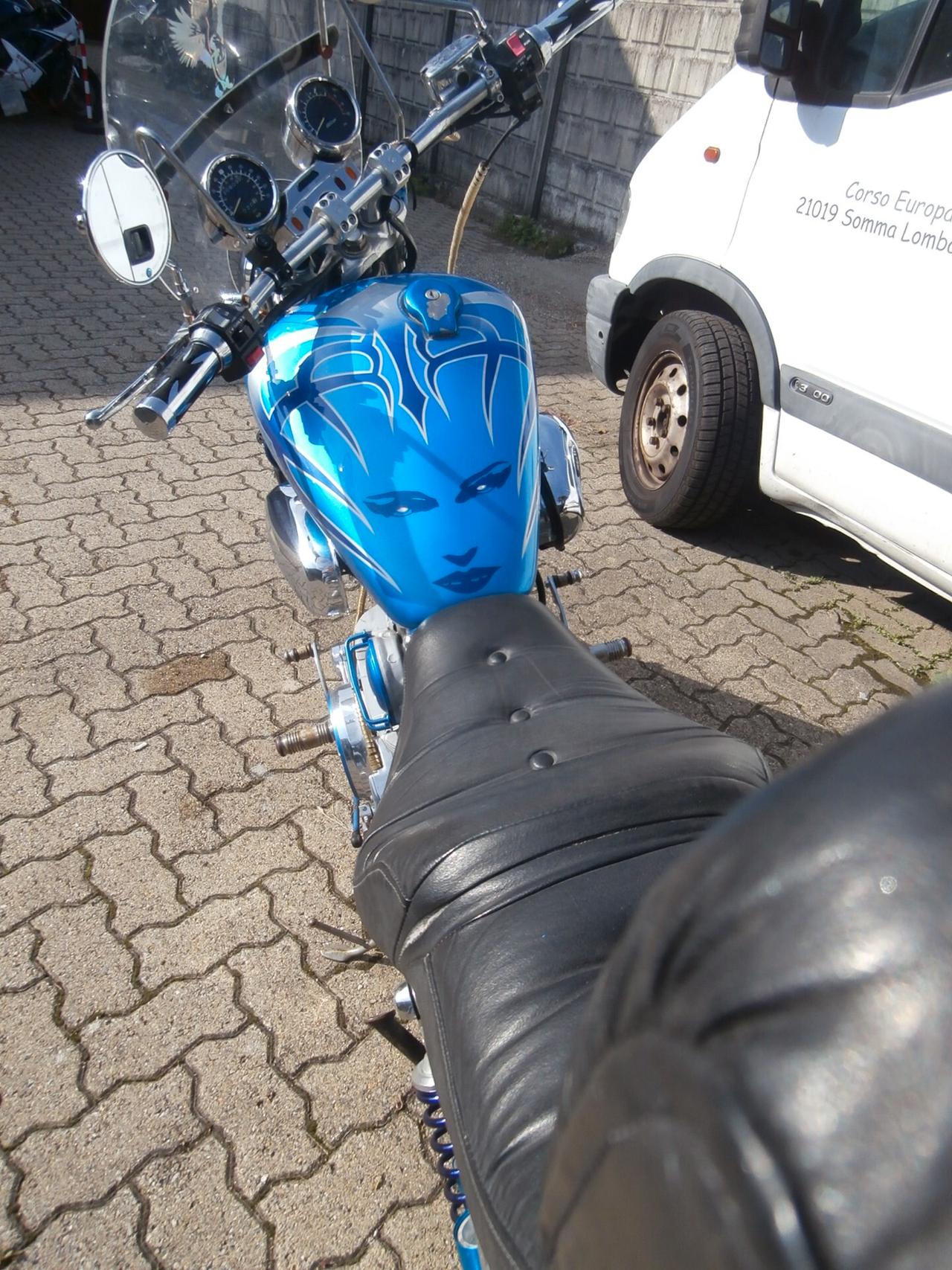 Yamaha XV 1000 SE Golden Edition del 1986 compreso trapasso-tagliando-garanzia