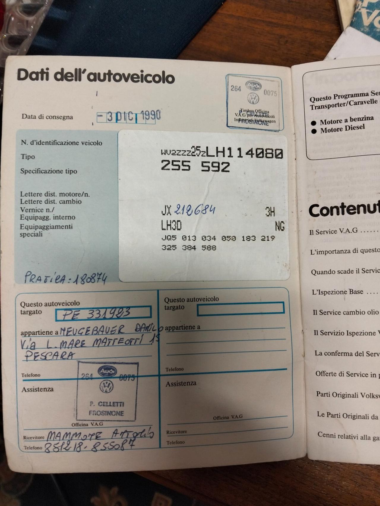 Volkswagen Caravelle Turbodiesel