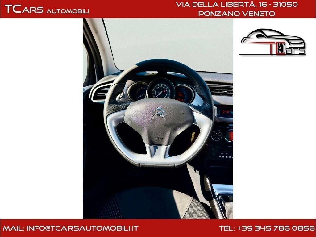 CITROEN C3 1.1 FRIZ.NUOVA TETT PAN GARANZIA 3 ANNI