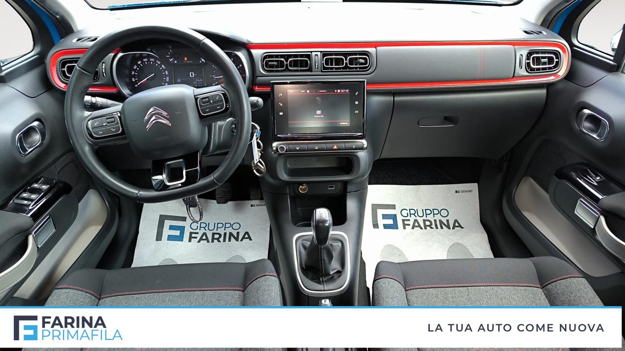 CITROEN C3 III 2017 - C3 1.2 puretech Shine s&s 83cv my18