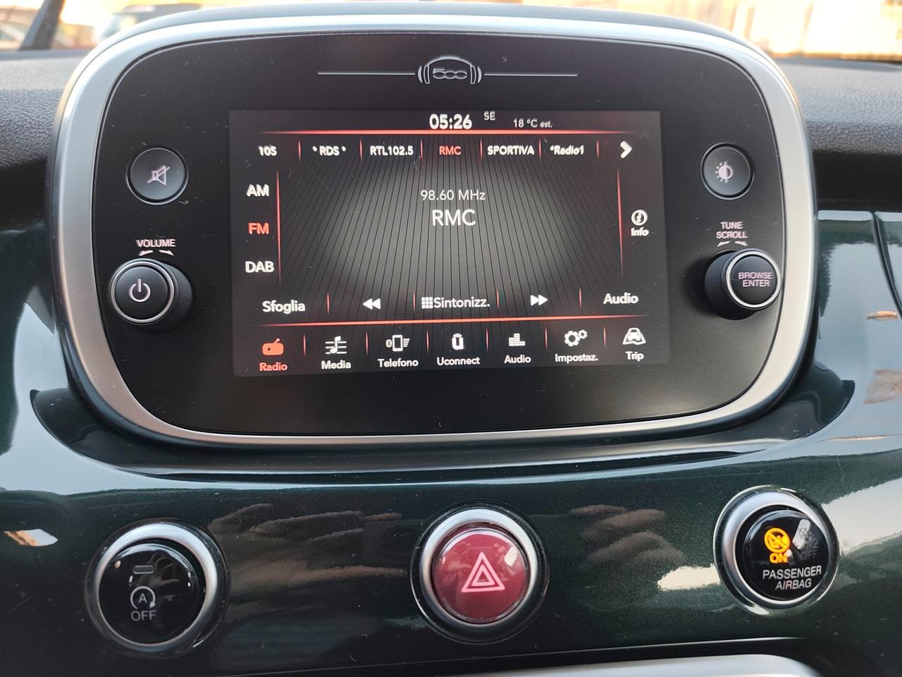 Fiat 500X 1.6 Benzina e-torq 110 CV