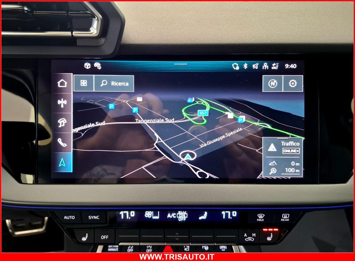 AUDI A3 SPB 35 2.0 Tdi S-tronic S-line Edition (MATRIX+PELLE+ANDROID+APPLE)