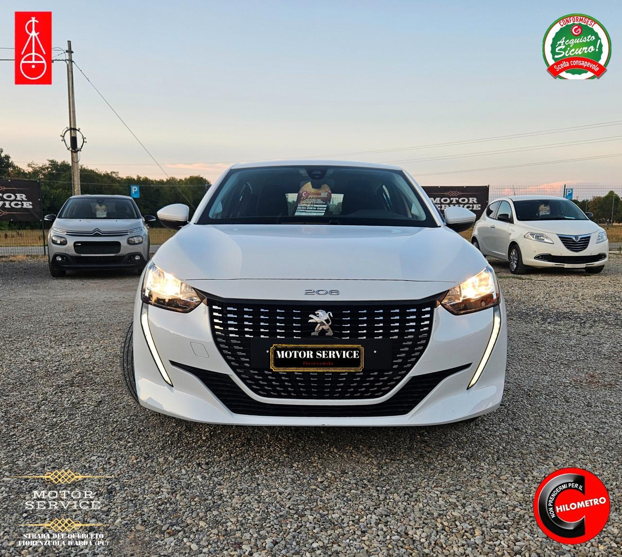 Peugeot 208 1.2 82cv 54000KM DA 110€ MESE