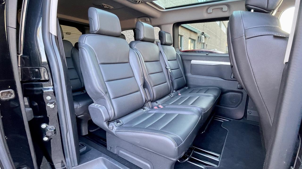 PEUGEOT TRAVELLER 2.0 BLUEHDI LONG BUSINESS VIP 177CV - OTTO POSTI, SEDILI IN PELLE ELETTRICI RISCADABILI, TETTO
